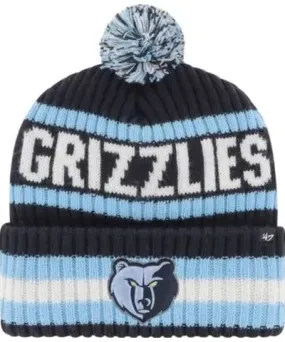 '47 Men's NBA Memphis Grizzlies Bering Cuffed Knit Hat with Pom