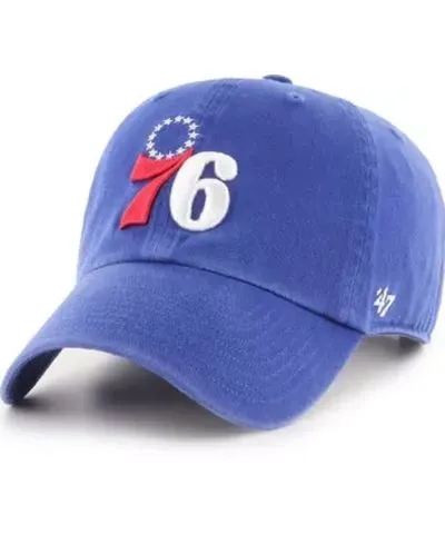 '47 Men's NBA Philadelphia 76ers Clean-Up Adjustable Hat