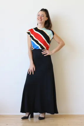 70s Jersey Gown