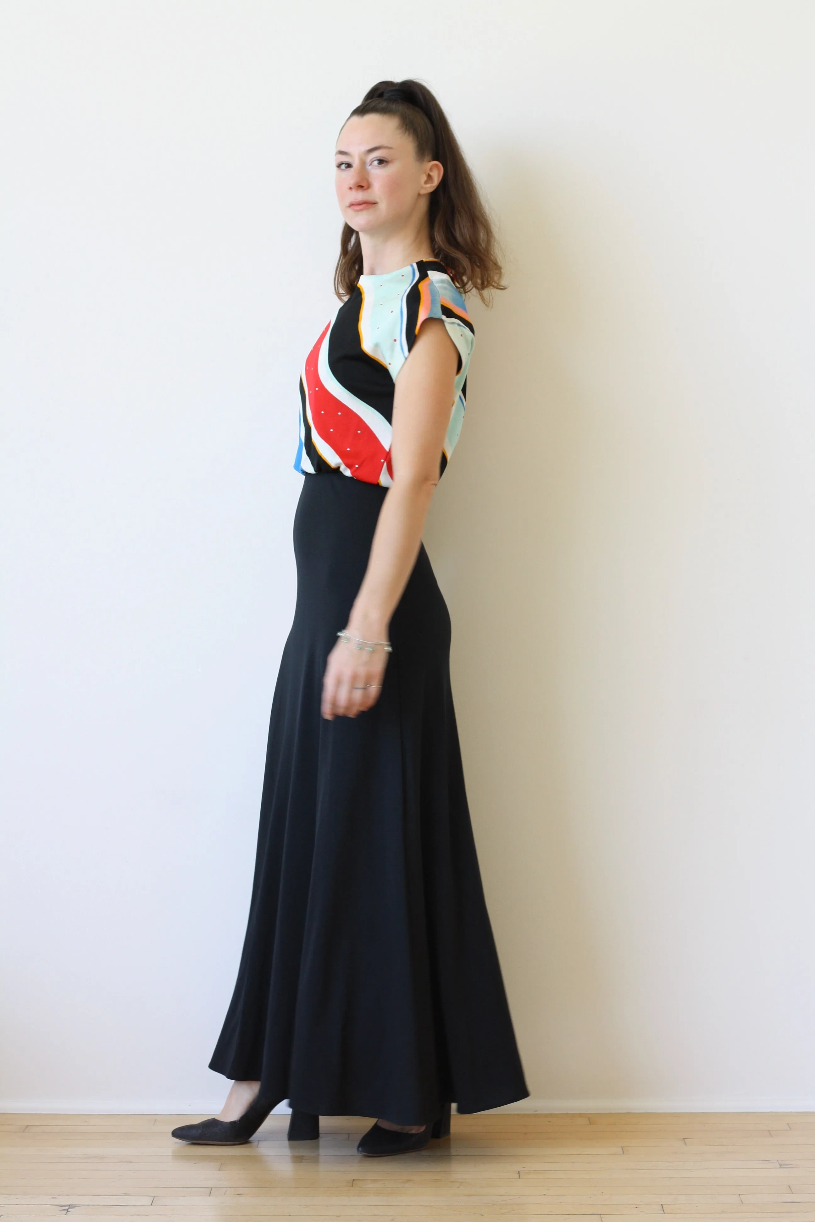 70s Jersey Gown