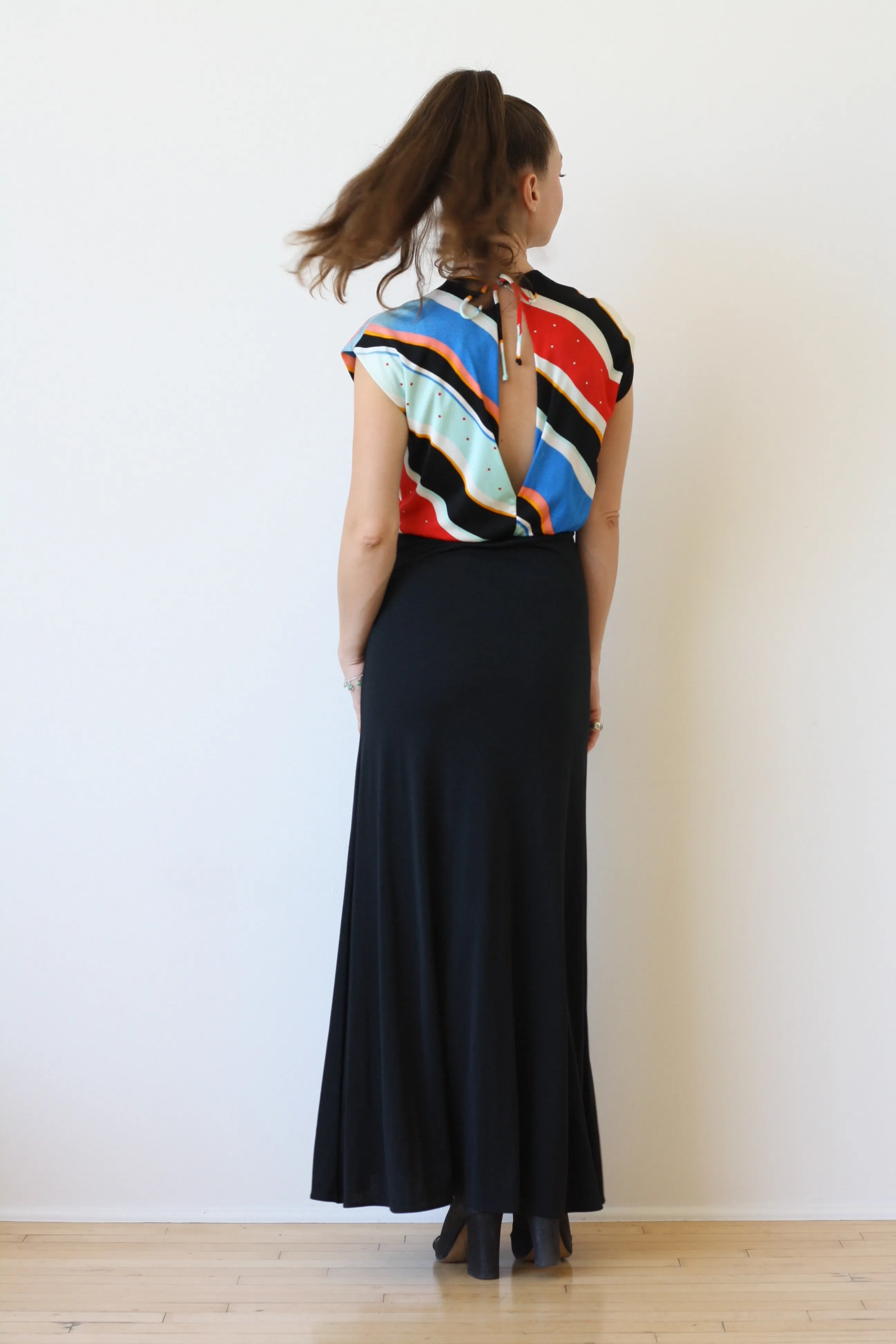 70s Jersey Gown