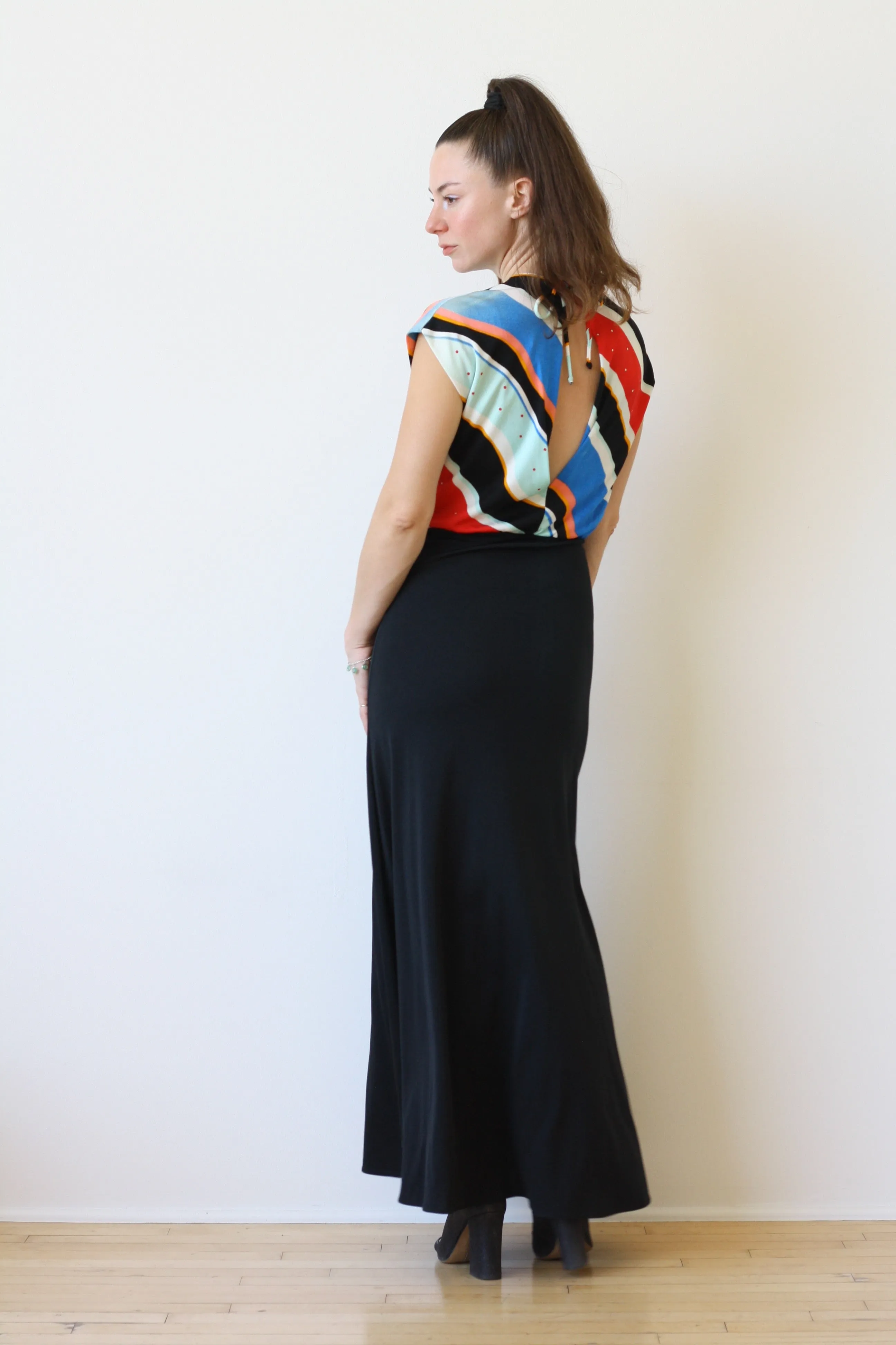 70s Jersey Gown