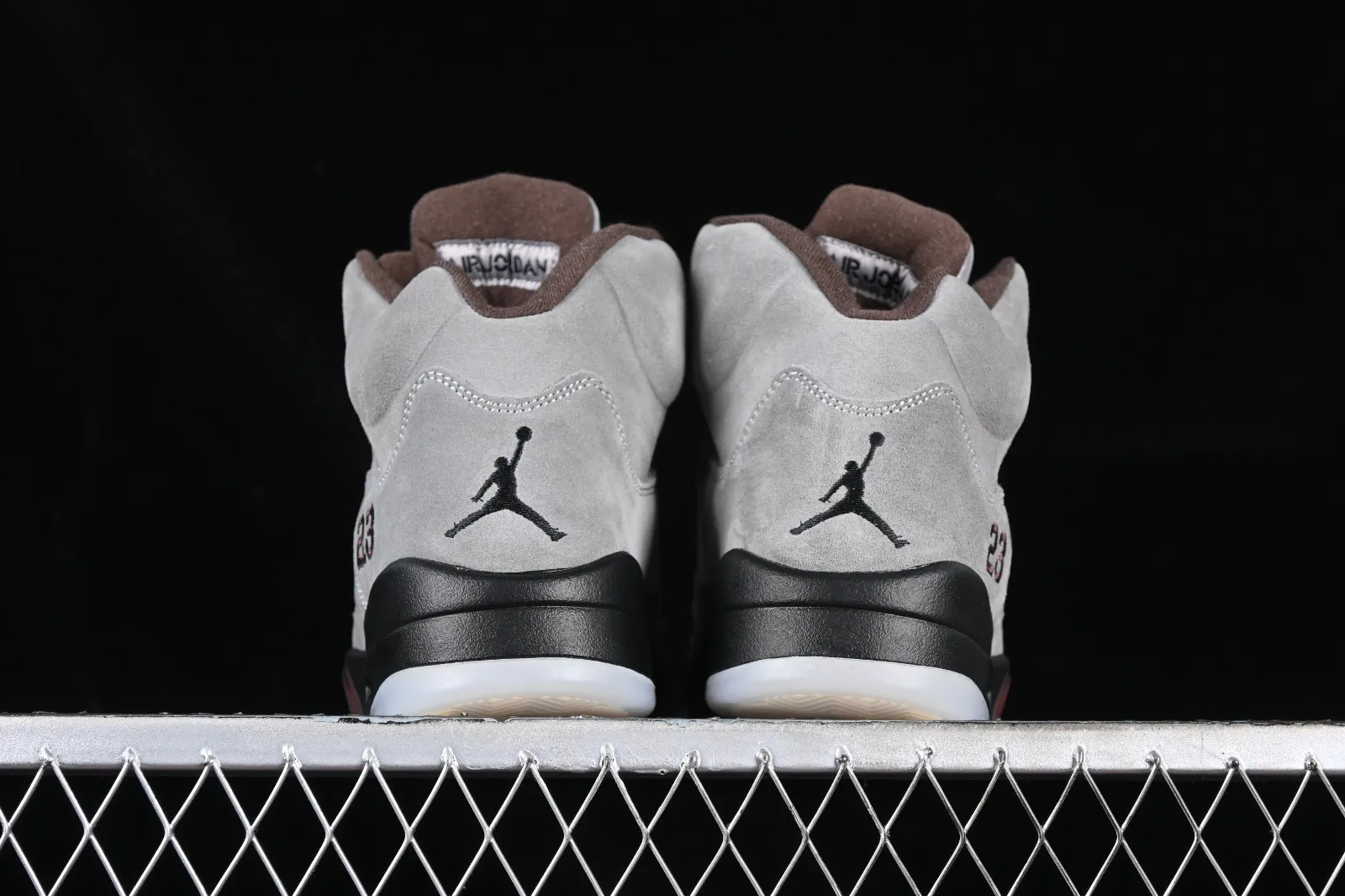 A Ma Maniere x Air Jordan 5 Light Bone Black Burgundy Crush Pale Ivory FD1330-006