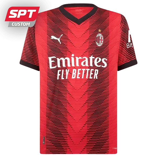 AC Milan Authentic Adults Home Jersey - 23/24