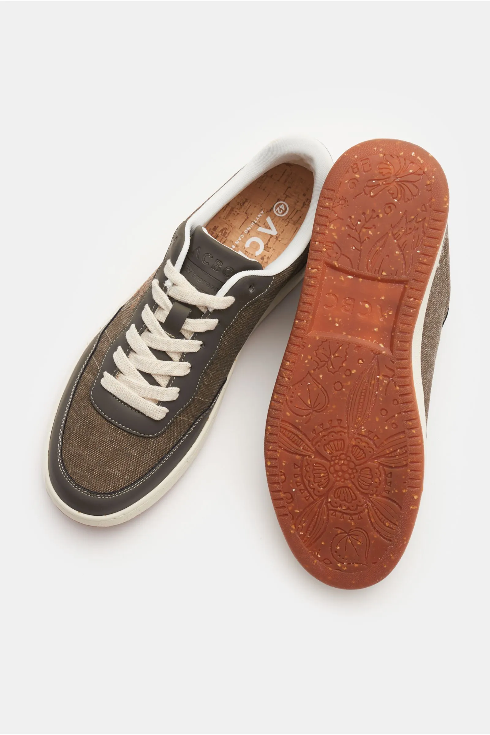 ACBC sneakers 'Evergreen Hemp' dark brown