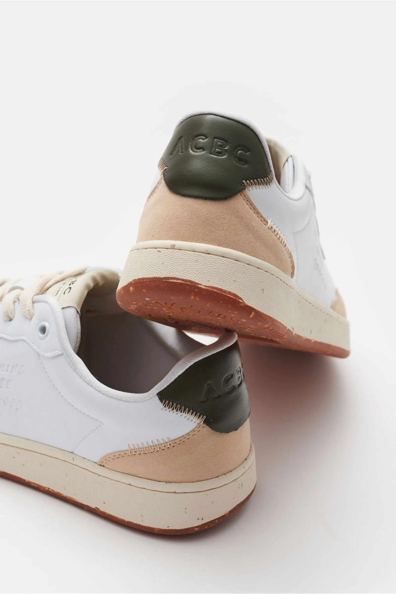 ACBC sneakers 'Evergreen Retro' white/beige/dark olive