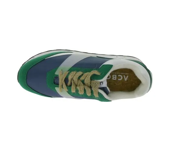 ACBC XNXXUP men's shoes sustainable low-top sneakers lace-up shoes ACBC-XNXXUP 530 green/colorful