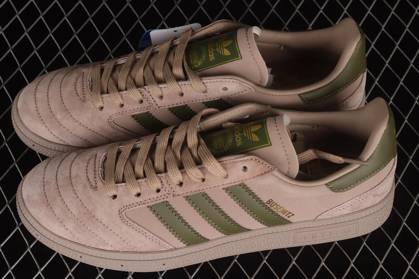 Adidas Busenitz Vintage Brown Green Metallic Gold FY0467