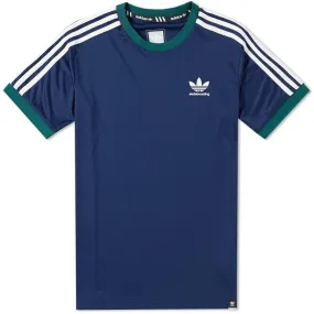 Adidas Clima Club TeeNight Indigo, Green & White