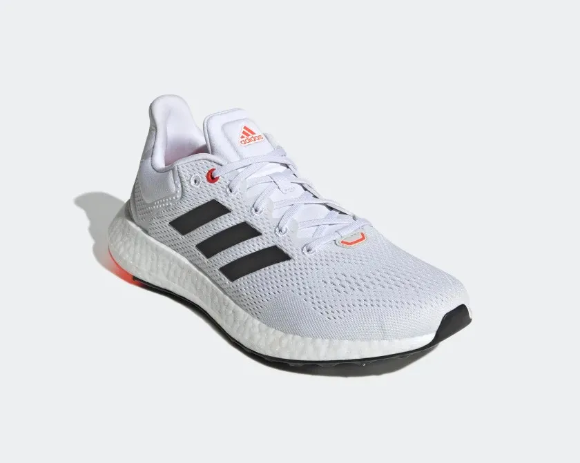 Adidas Pureboost 21 Cloud White Core Black Solar Red GY5099