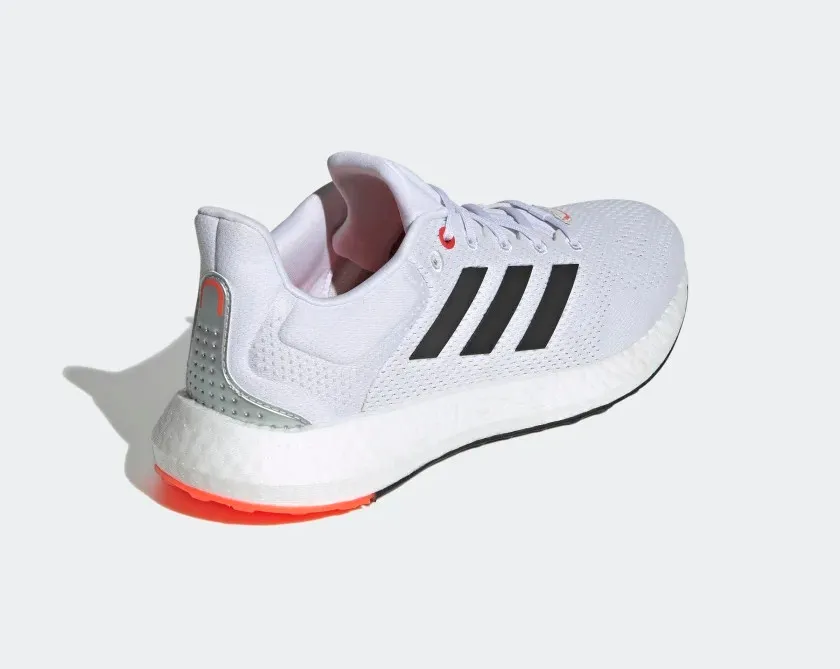 Adidas Pureboost 21 Cloud White Core Black Solar Red GY5099