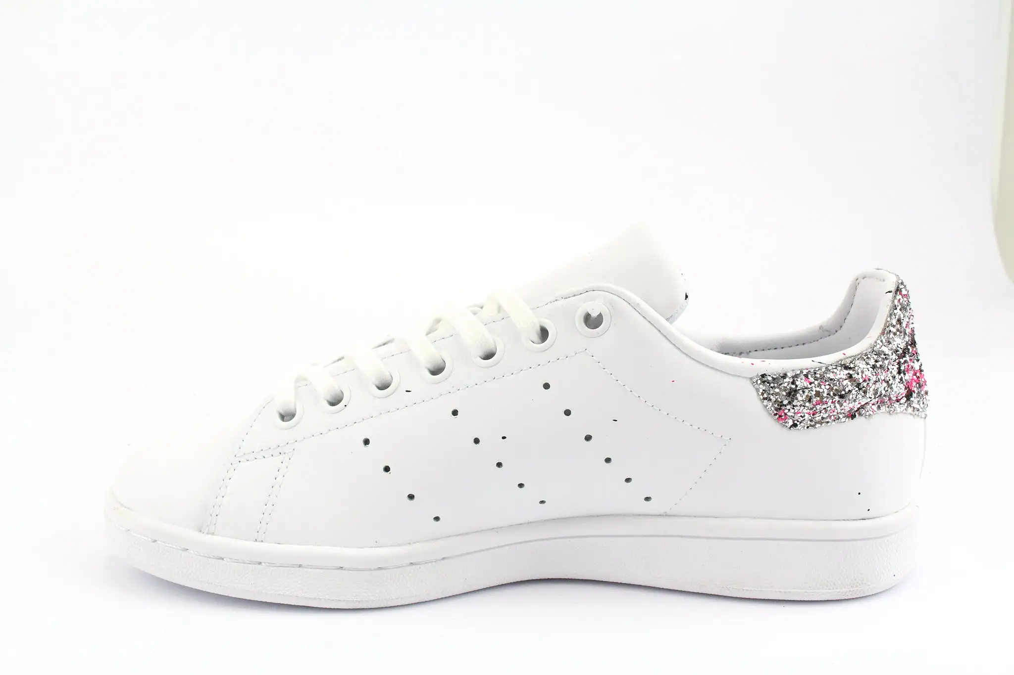 Adidas Stan Smith Stella Glitter Argento & Vernice