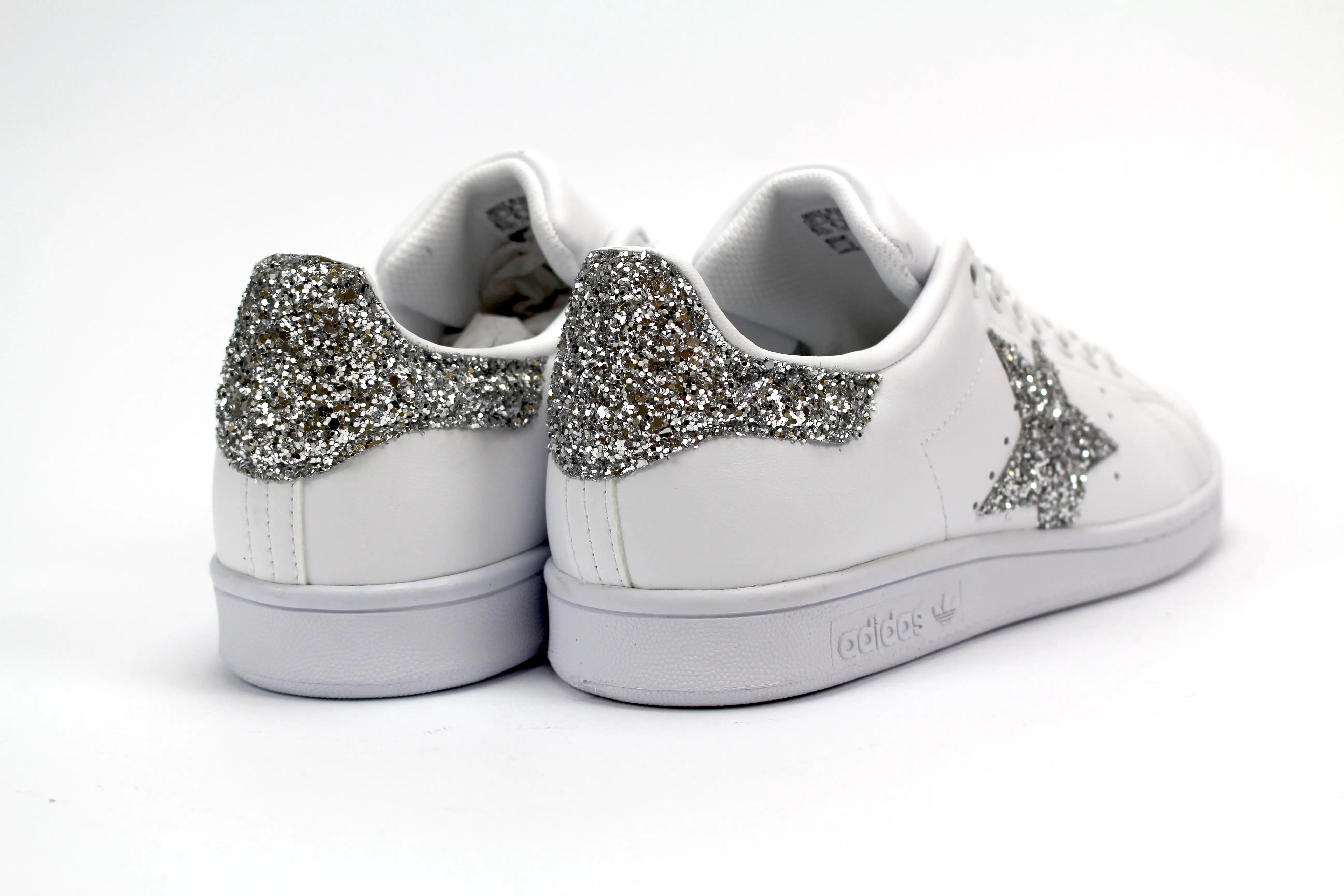 Adidas Stan Smith Stella Glitter Argento