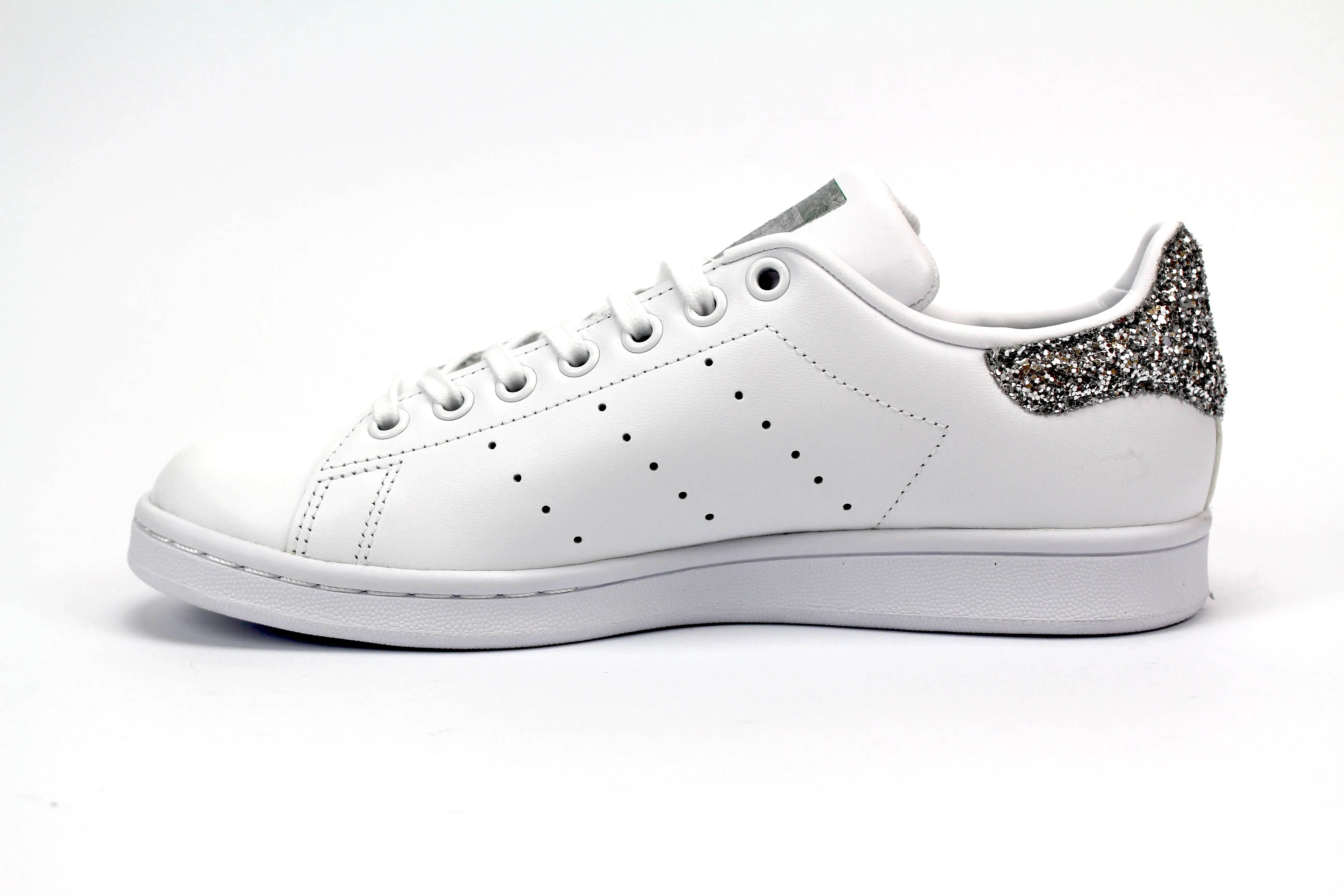 Adidas Stan Smith Stella Glitter Argento