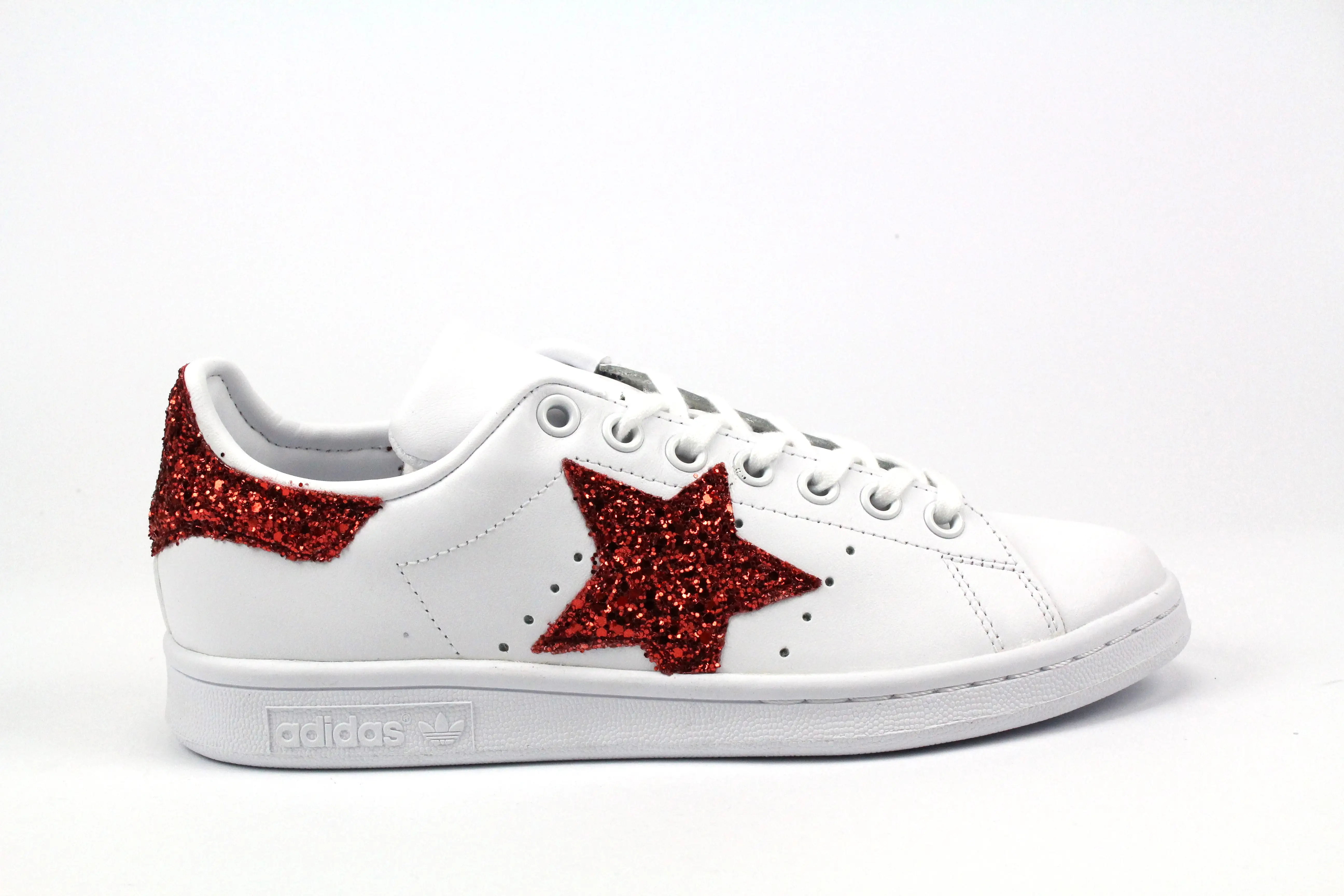 Adidas Stan Smith Stella Glitter Rossa