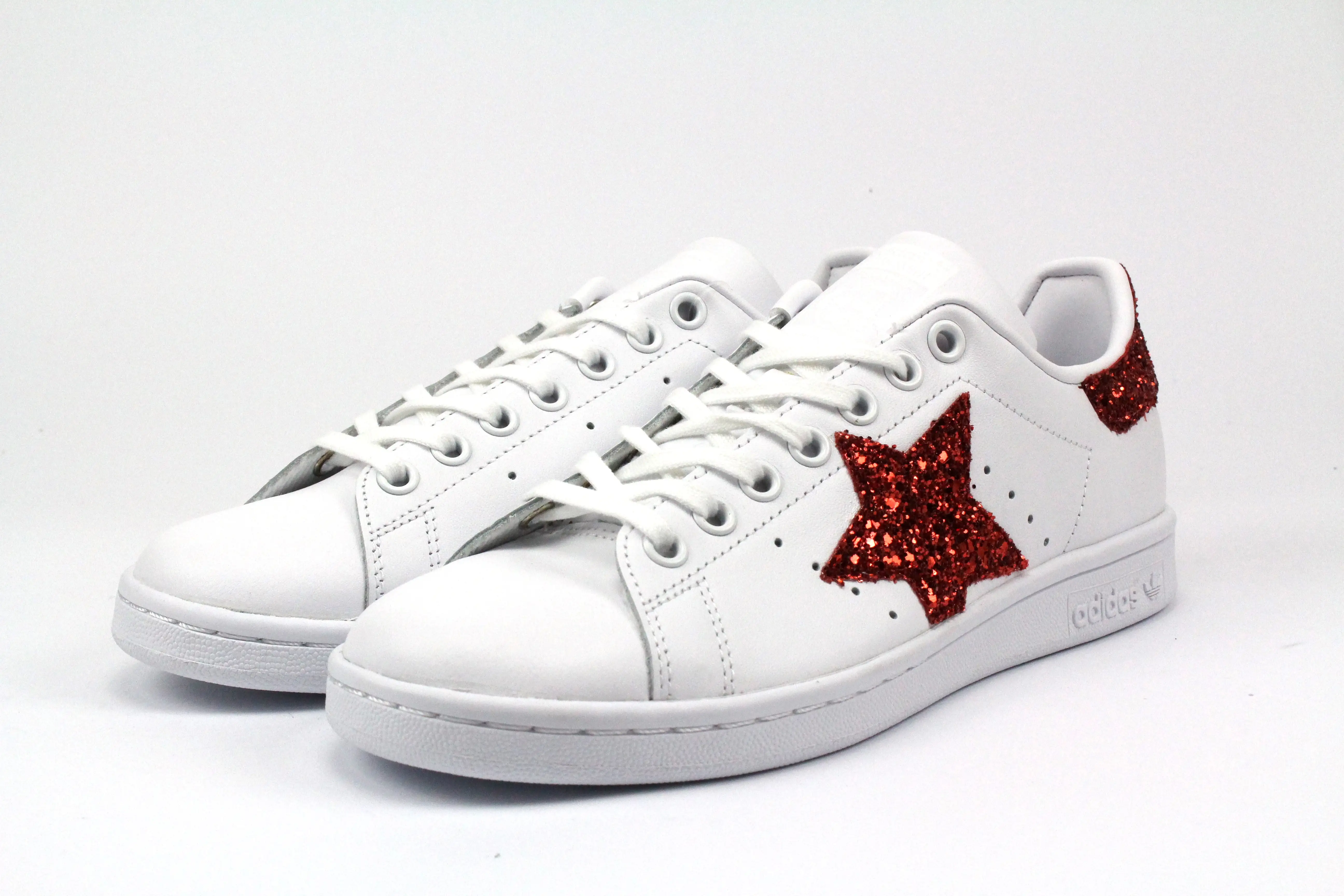 Adidas Stan Smith Stella Glitter Rossa