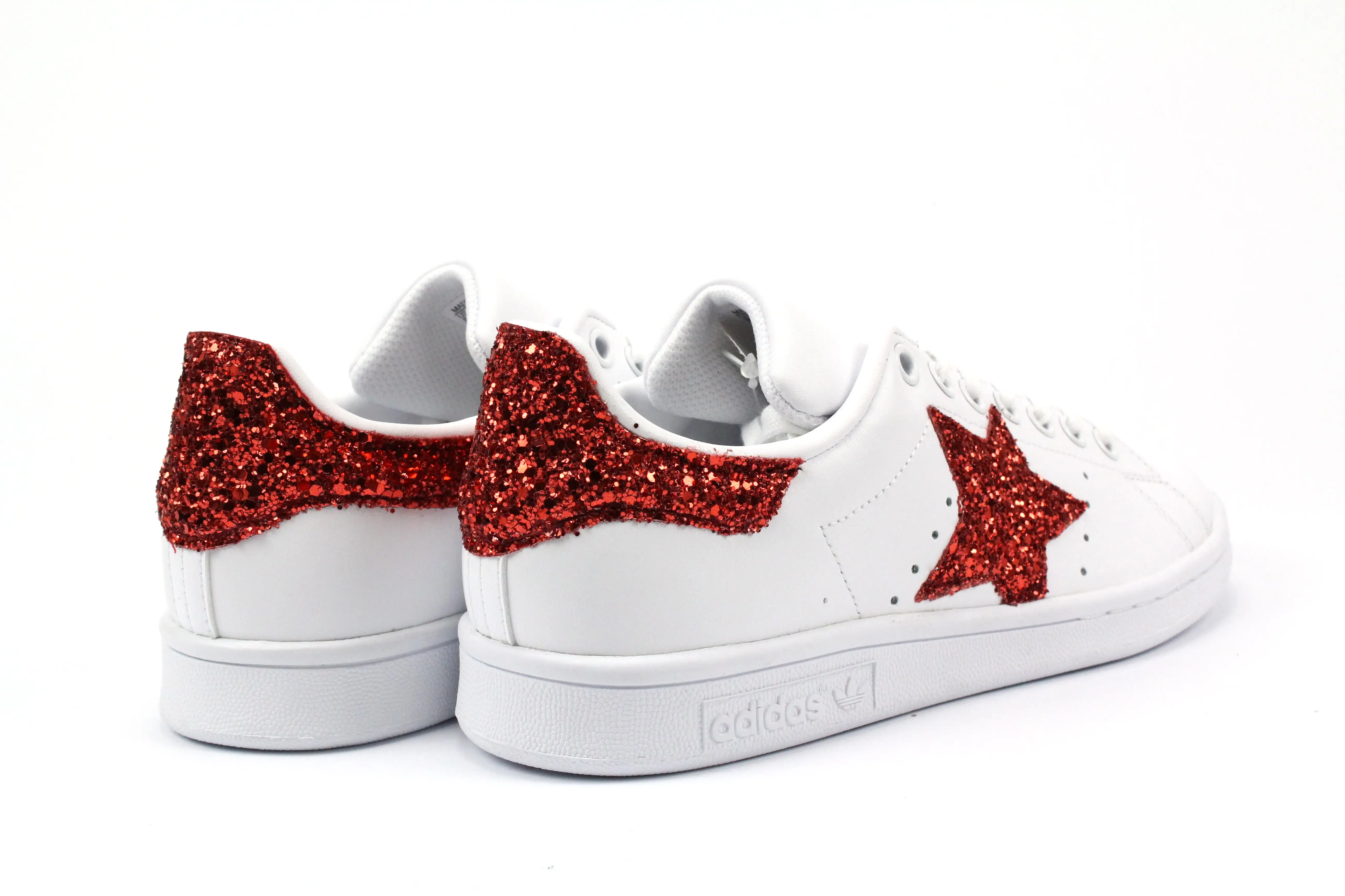 Adidas Stan Smith Stella Glitter Rossa