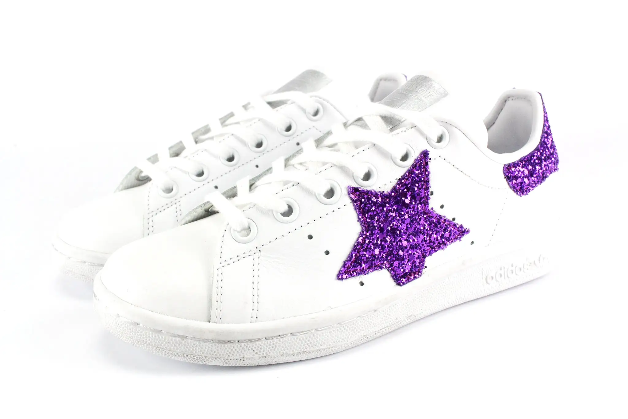 Adidas Stan Smith Stella Glitter Viola