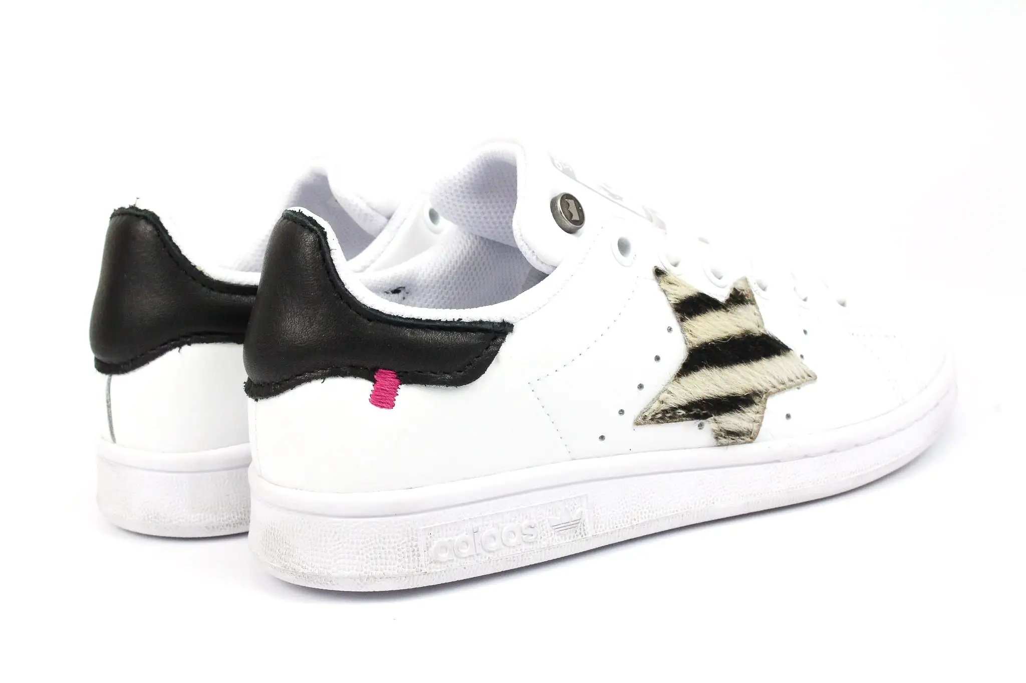 Adidas Stan Smith Stella Zebrate & Pelle Nera