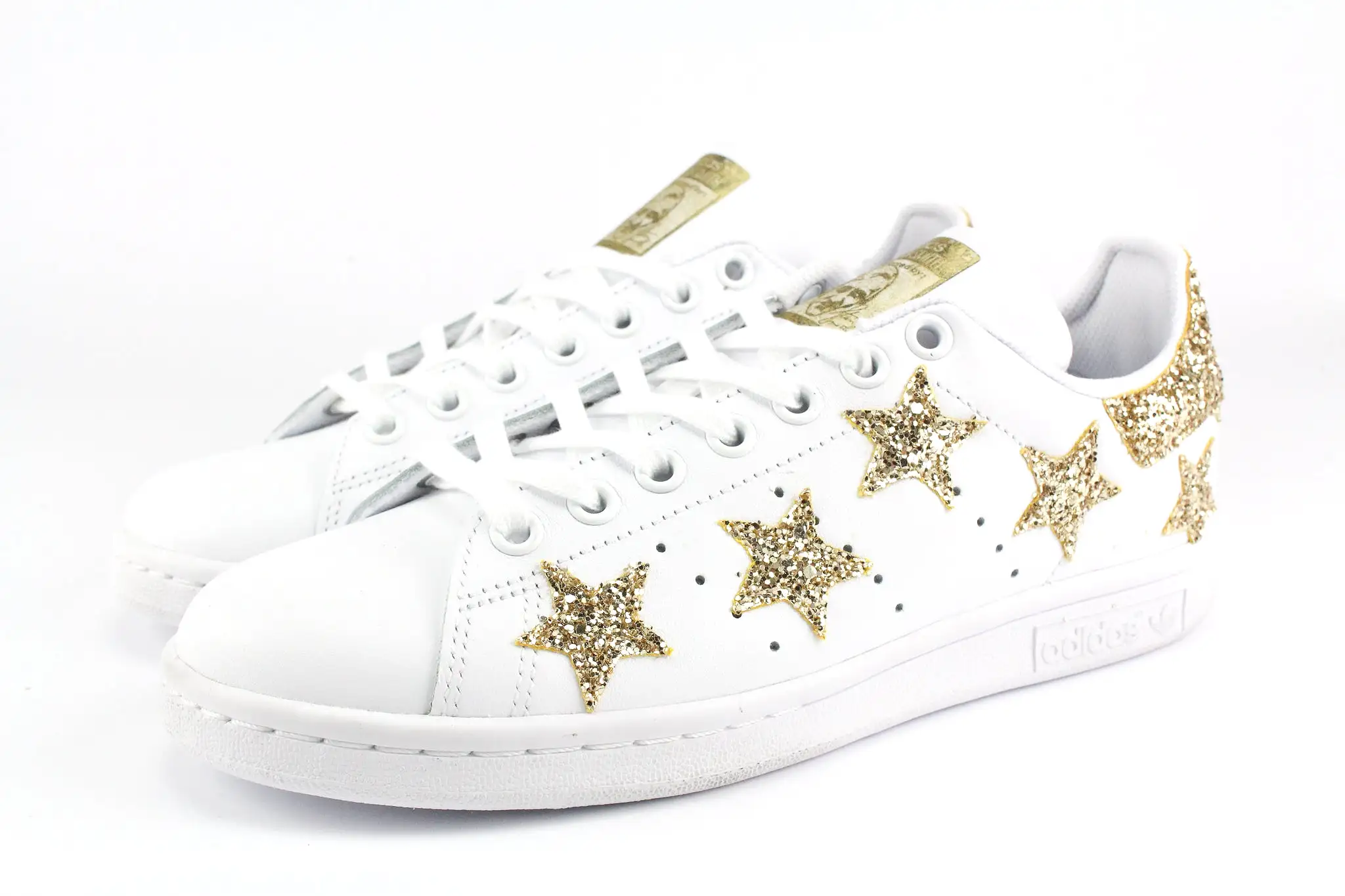 Adidas Stan Smith Stelle Glitter Oro