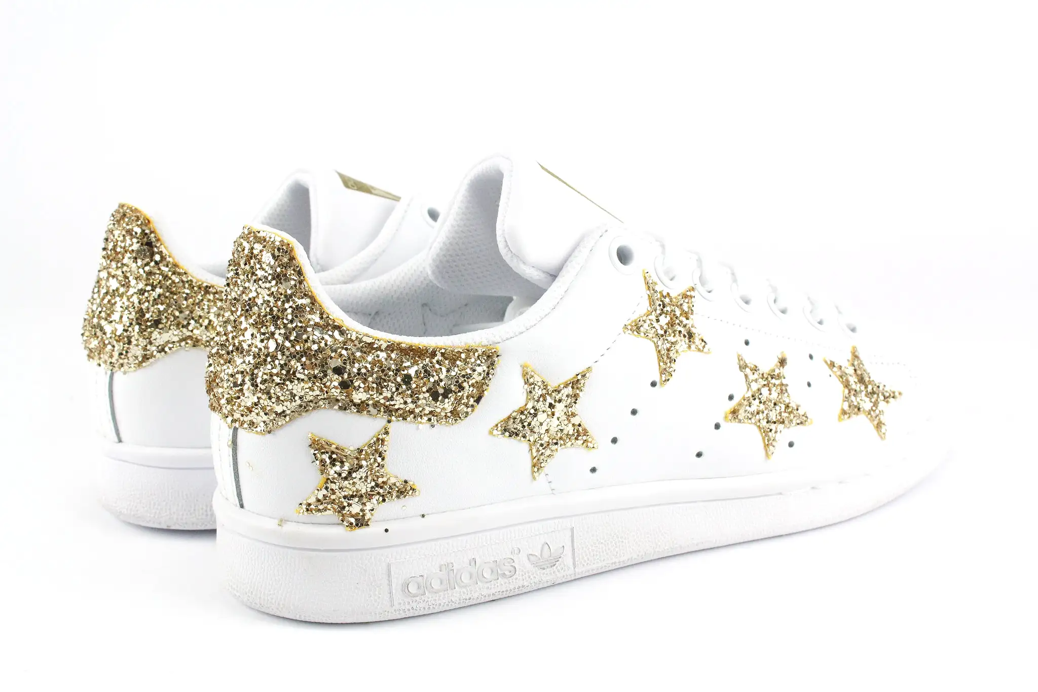 Adidas Stan Smith Stelle Glitter Oro