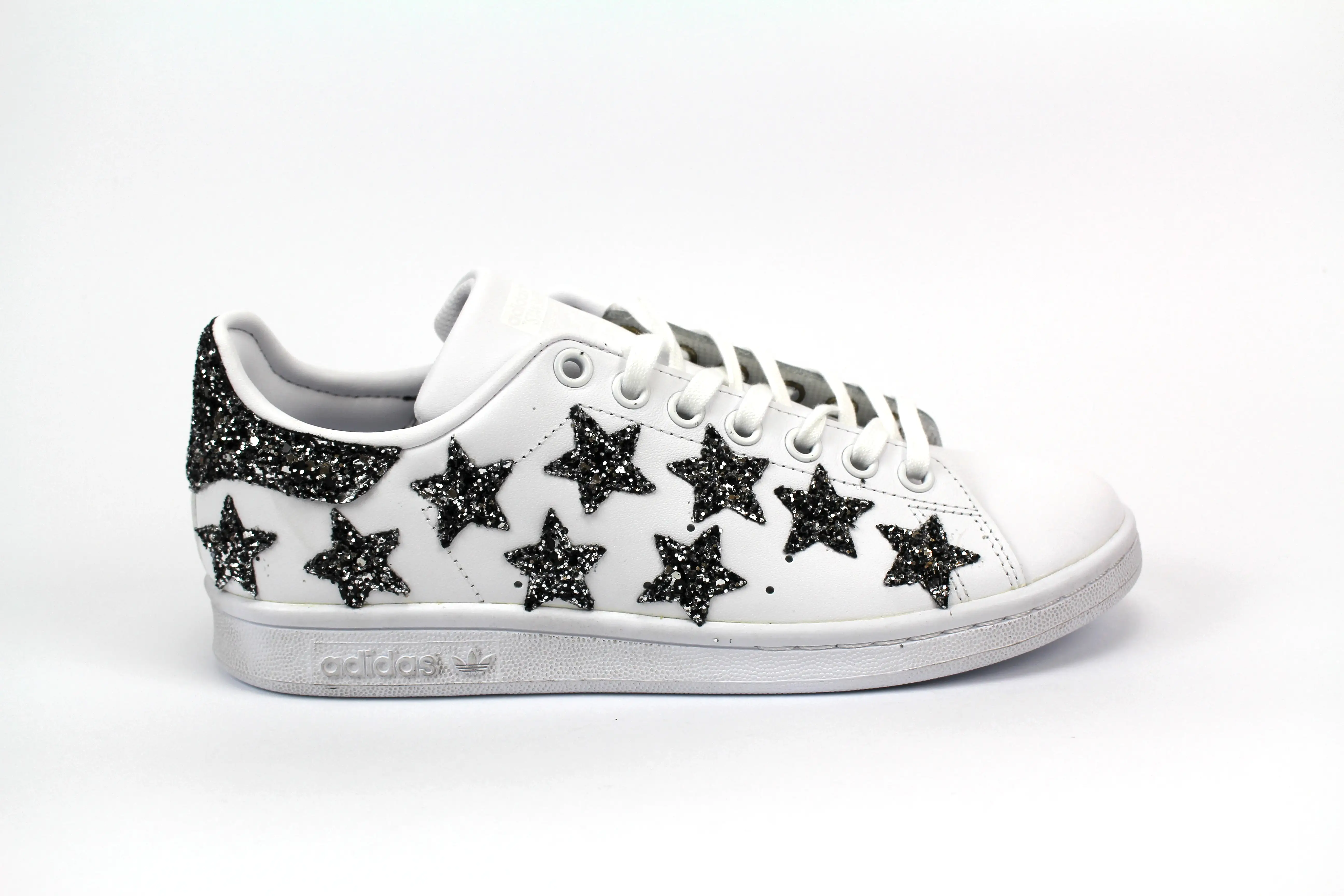 Adidas Stan Smith Stelline Glitter Black Silver