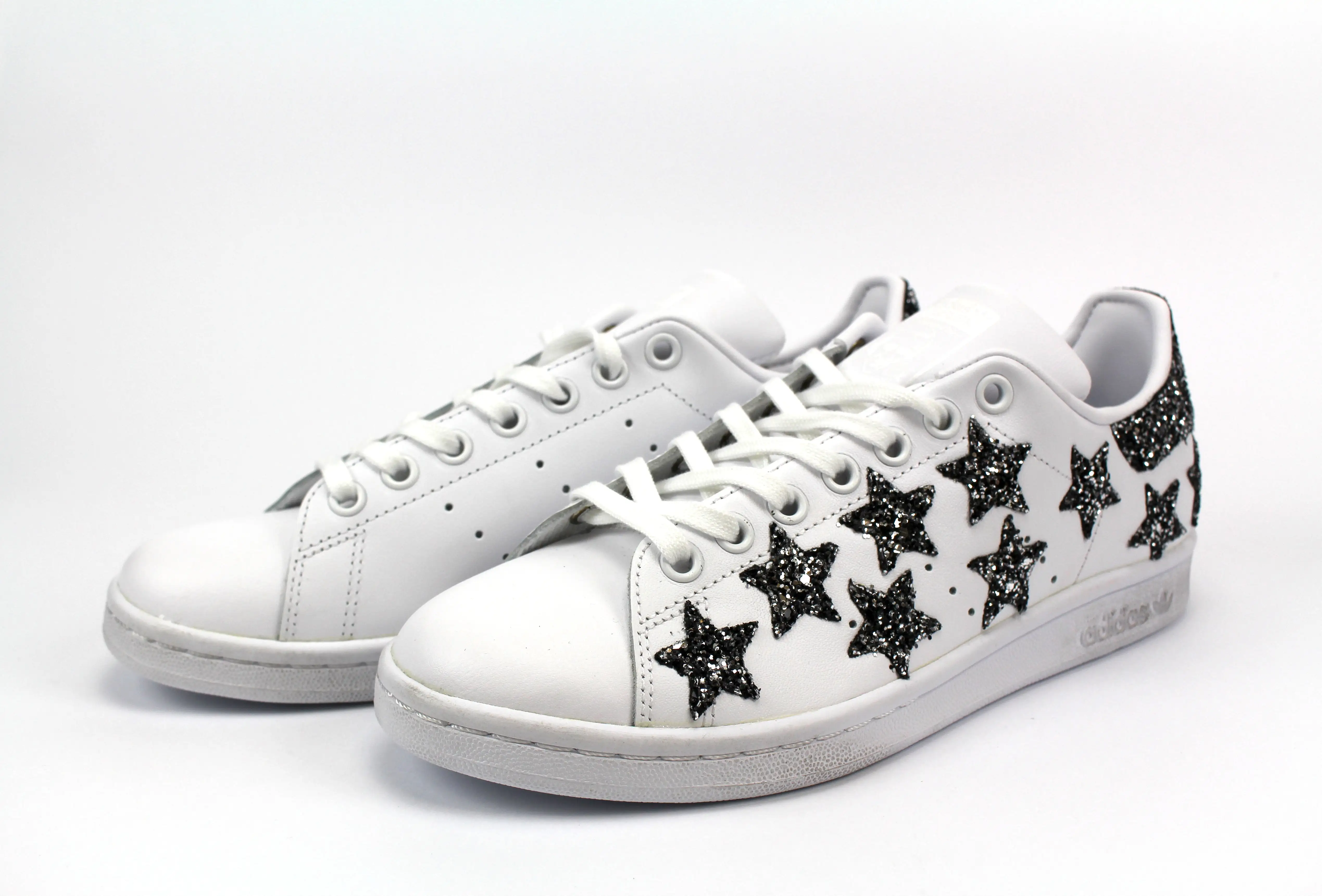 Adidas Stan Smith Stelline Glitter Black Silver