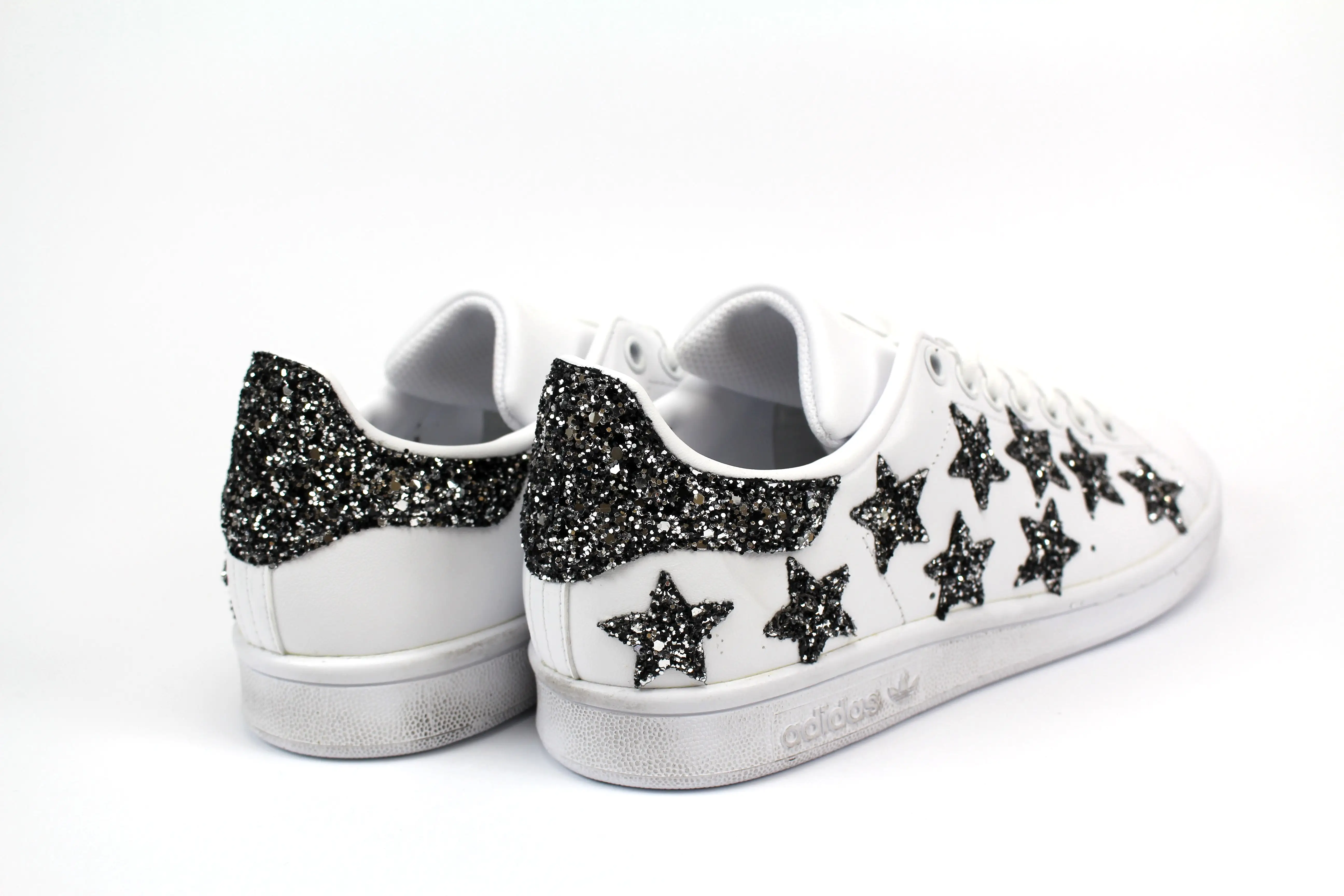 Adidas Stan Smith Stelline Glitter Black Silver