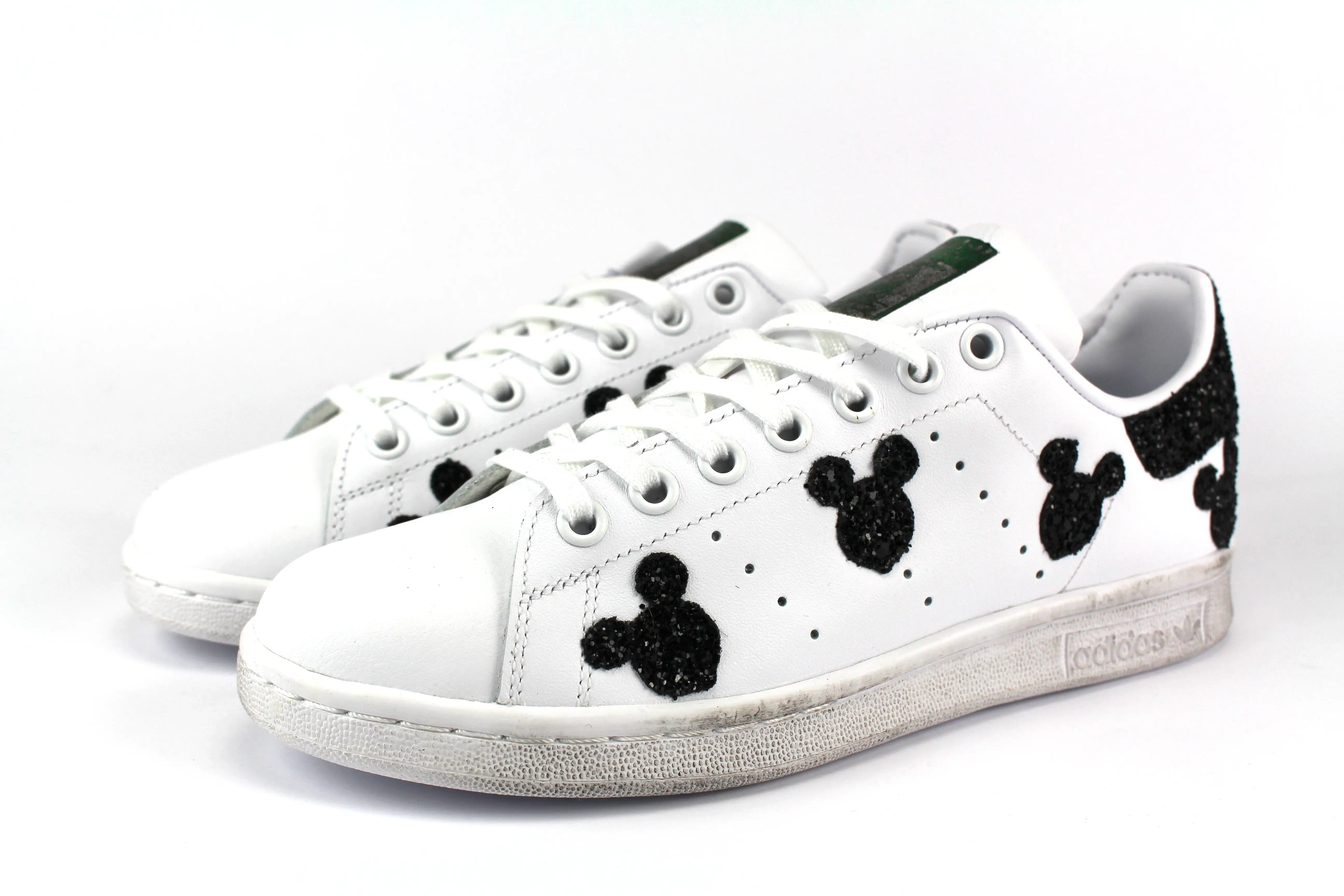 Adidas Stan Smith Topolini Black Glitter