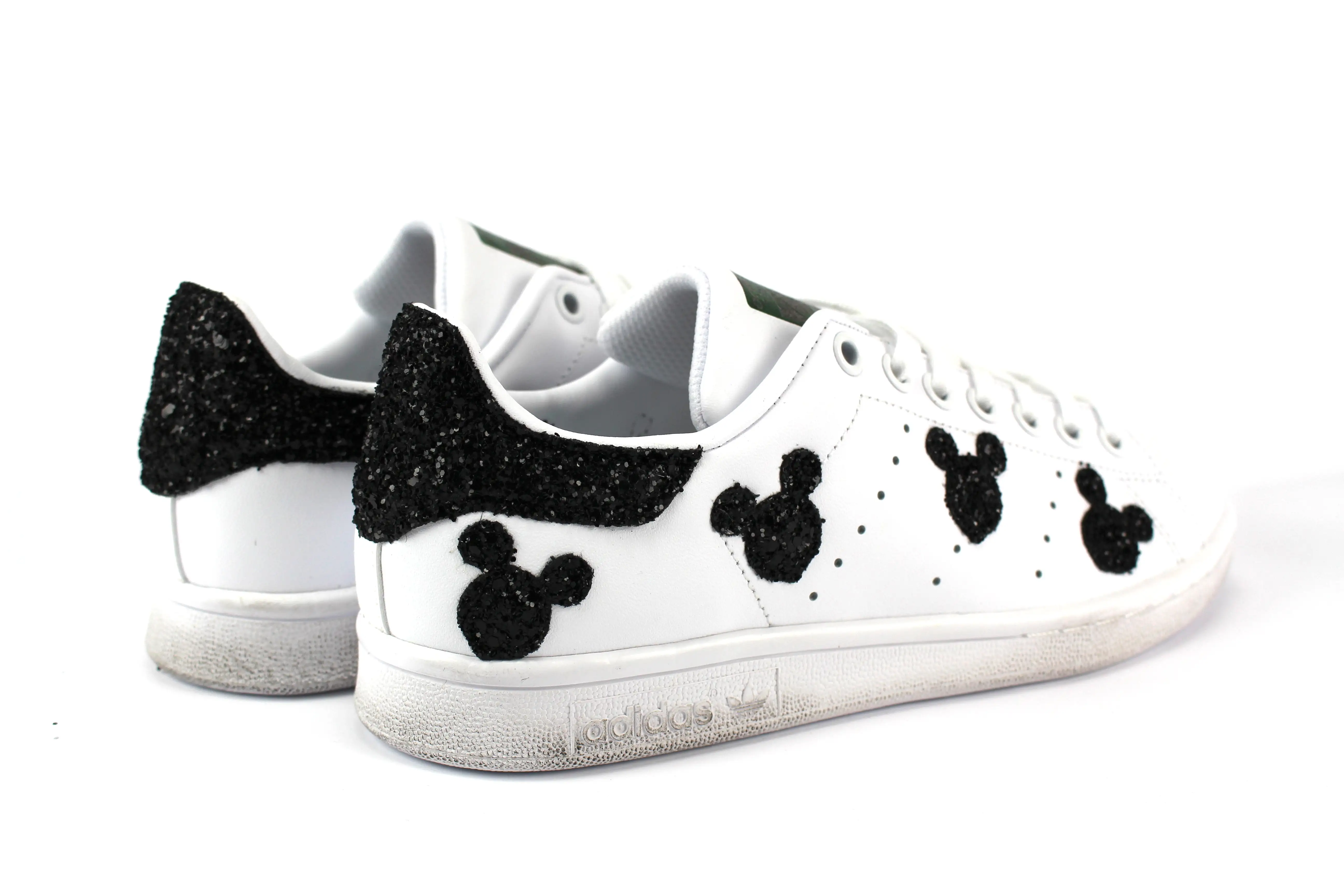 Adidas Stan Smith Topolini Black Glitter