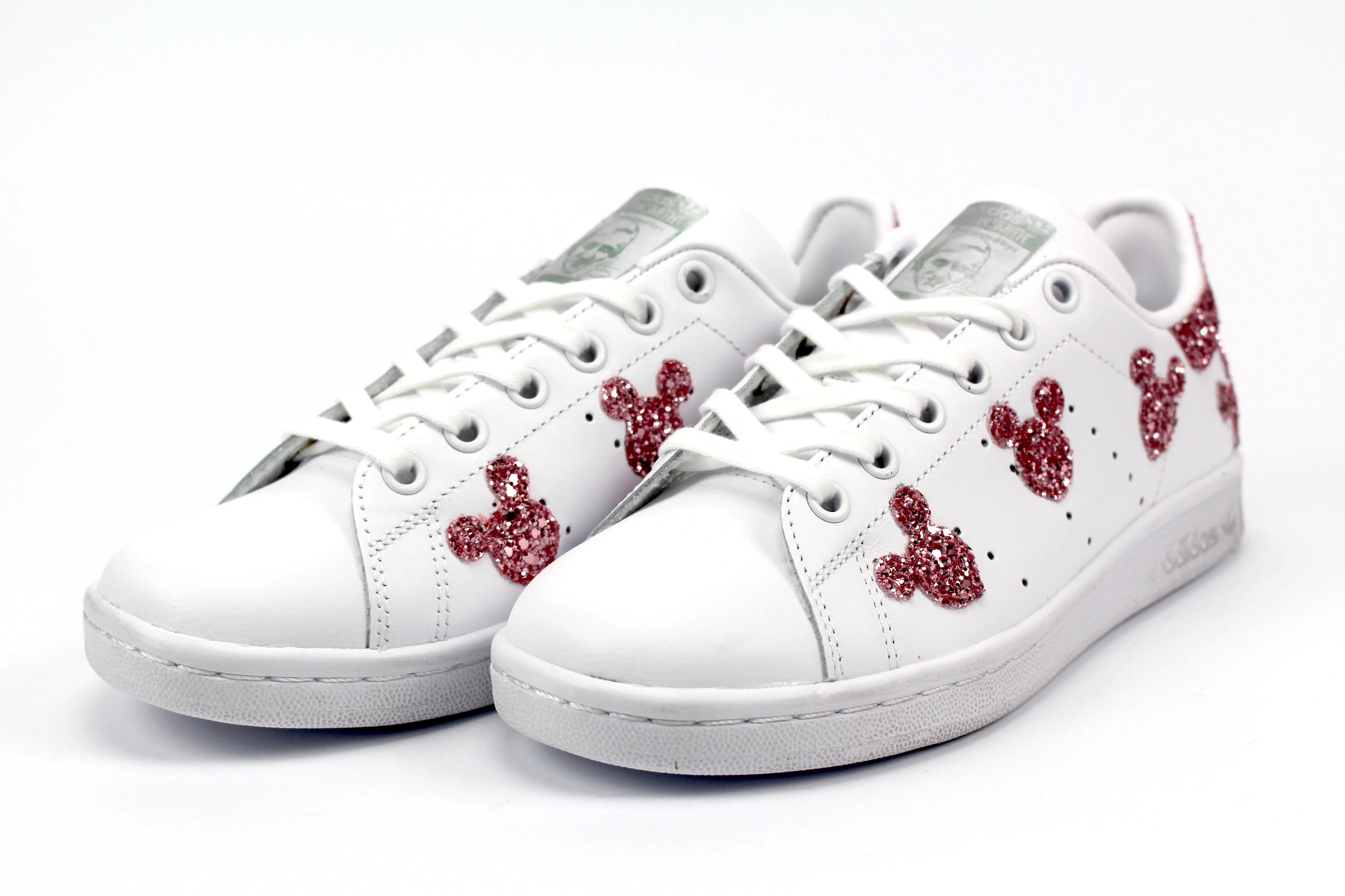 Adidas Stan Smith Topolini Pink Glitter