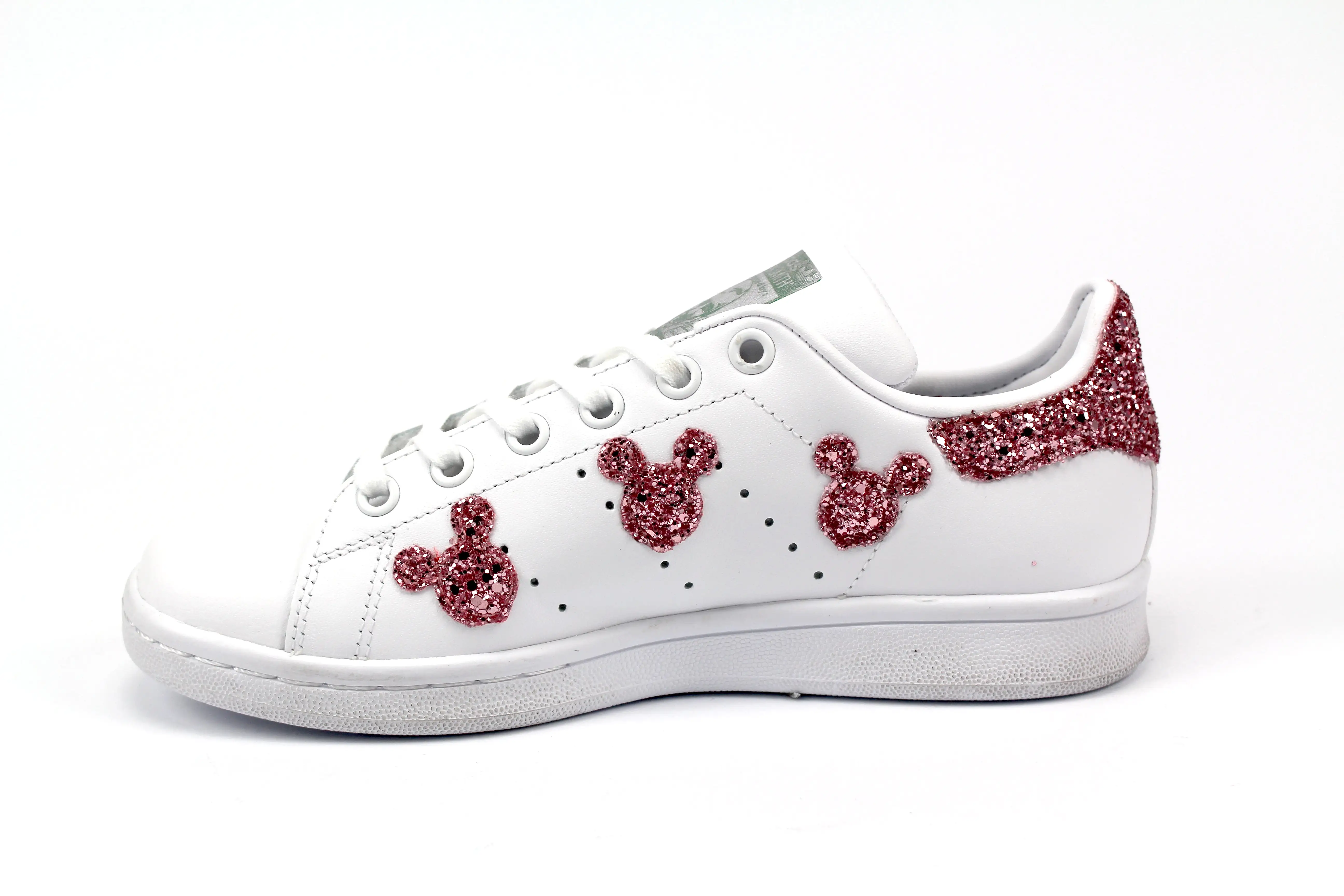 Adidas Stan Smith Topolini Pink Glitter