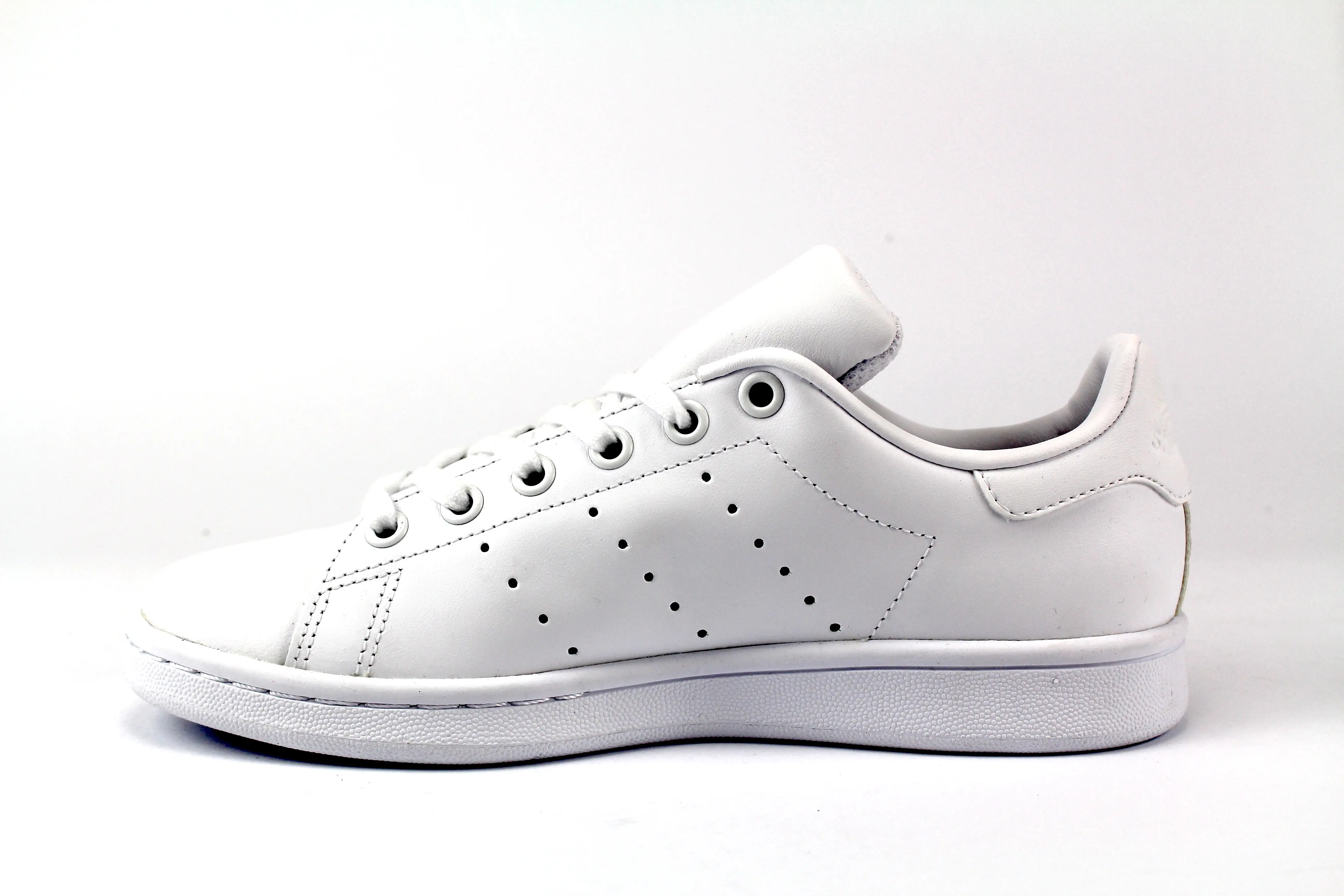 Adidas Stan Smith Total White & Ricamo Rosa