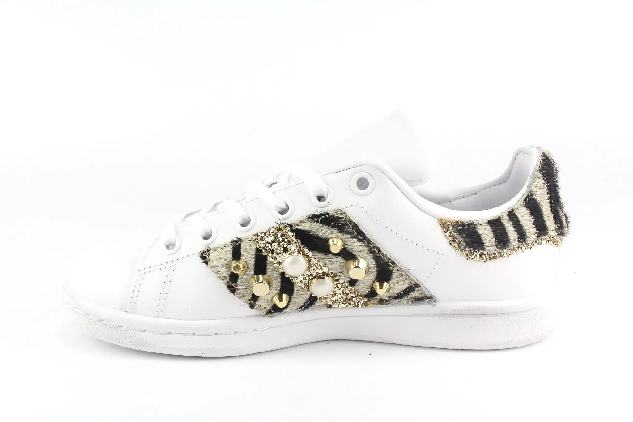 Adidas Stan Smith Zebrate Glitter & Borchie