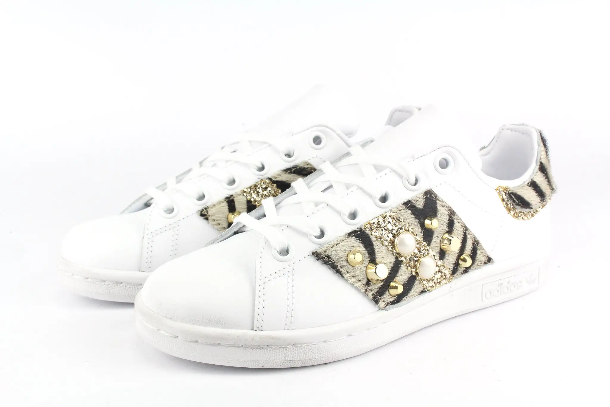 Adidas Stan Smith Zebrate Glitter & Borchie