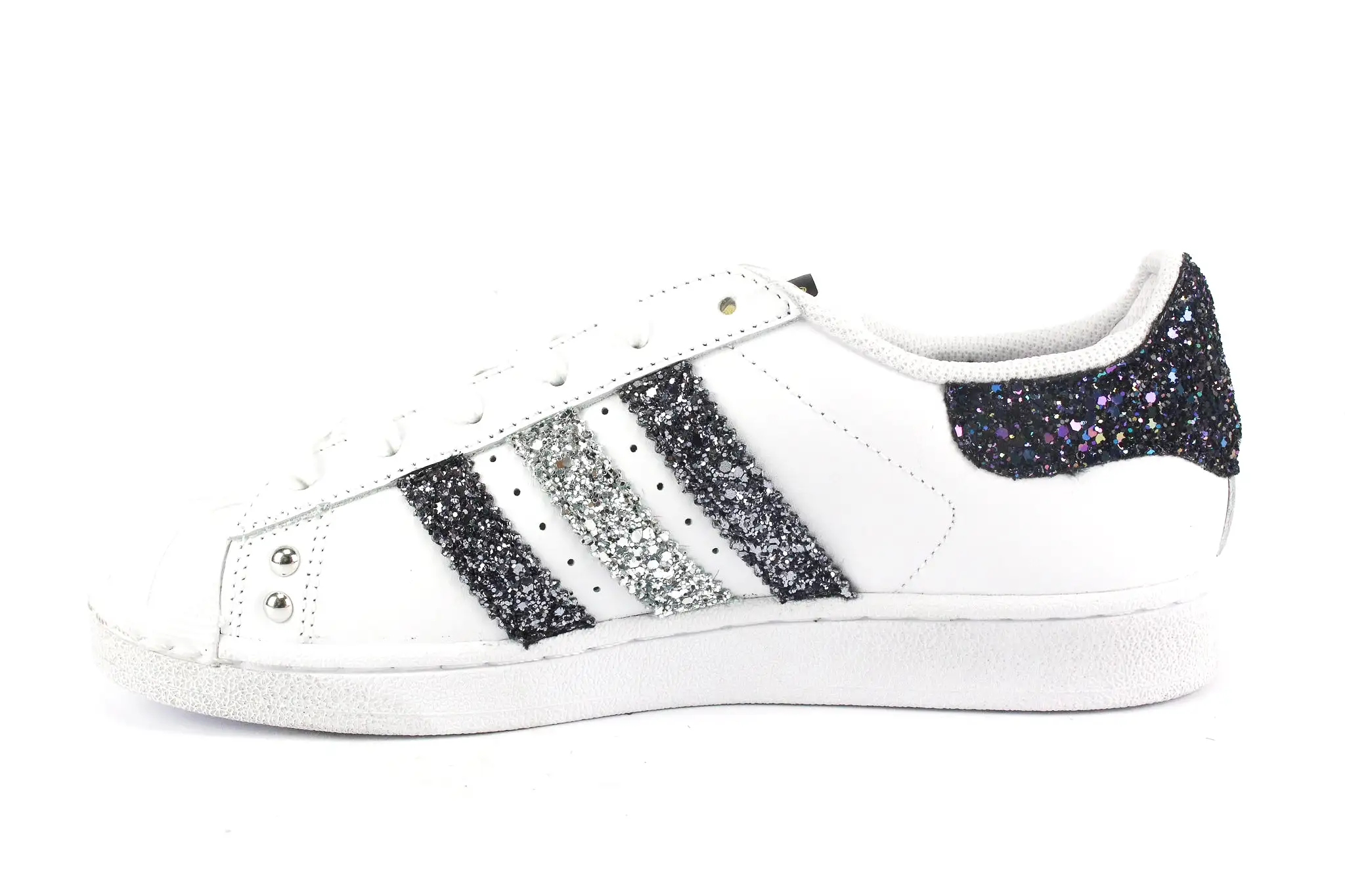 Adidas Superstar Black Iris Glitter & Strass