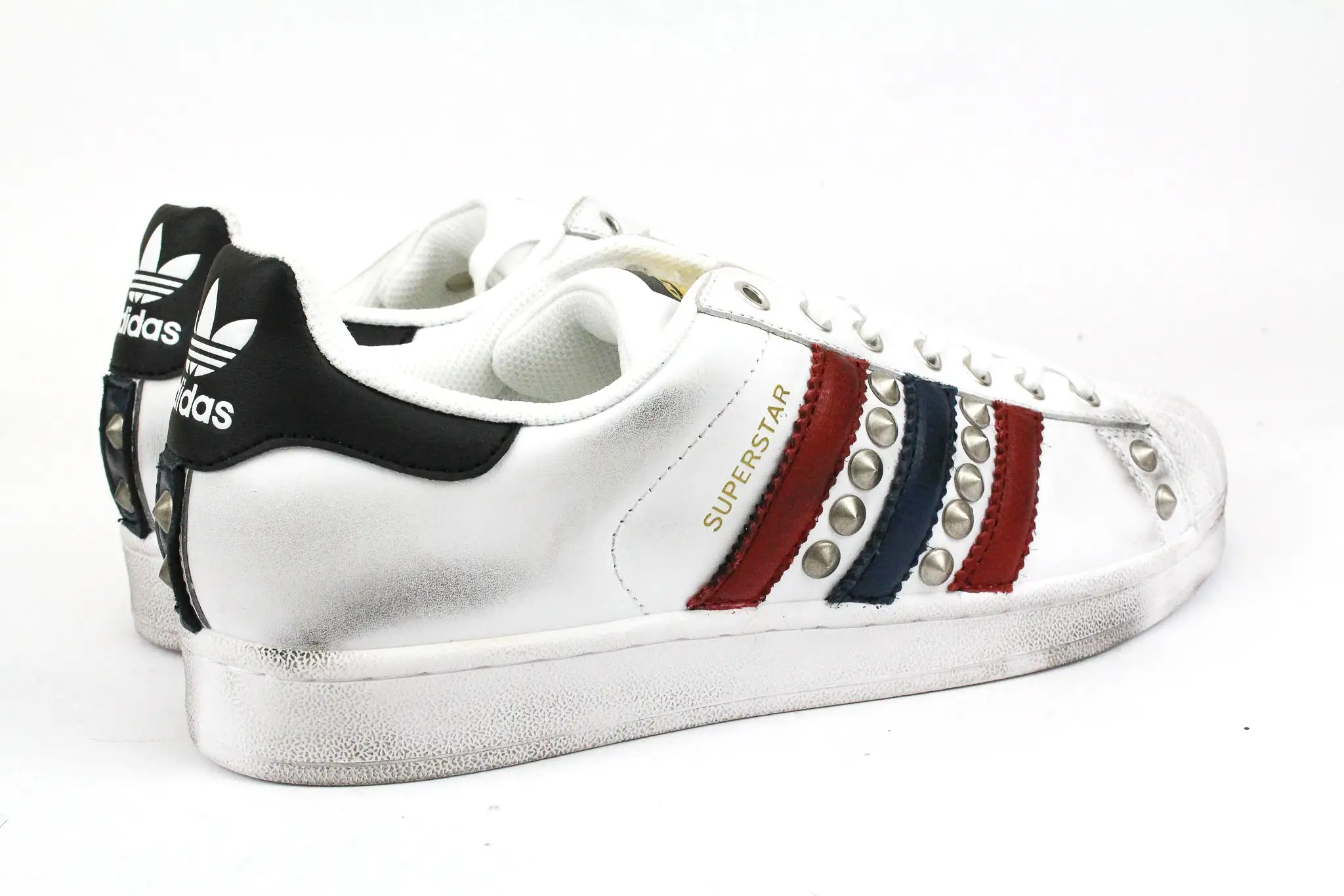 Adidas Superstar Blue/Red & Borchie