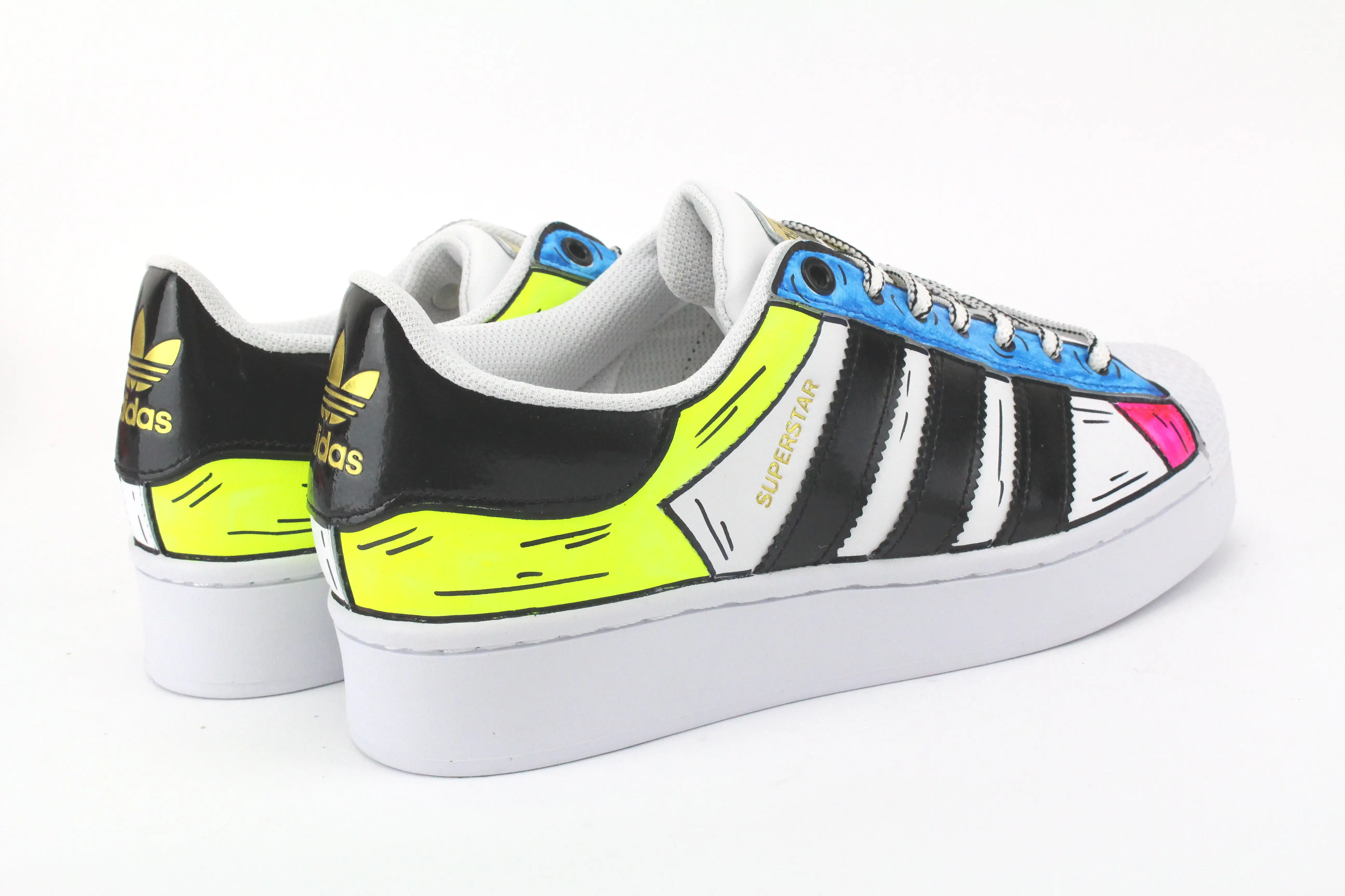 Adidas Superstar Bold Cartoon Fluo