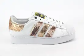 Adidas Superstar Bold Pailettes Rosa & Pitone Rame