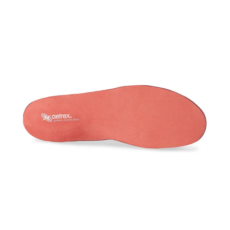 AETREX PREMIUM MEMORY FOAM ORTHOTICS W/ METATARSAL SUPPORT WOMEN'S