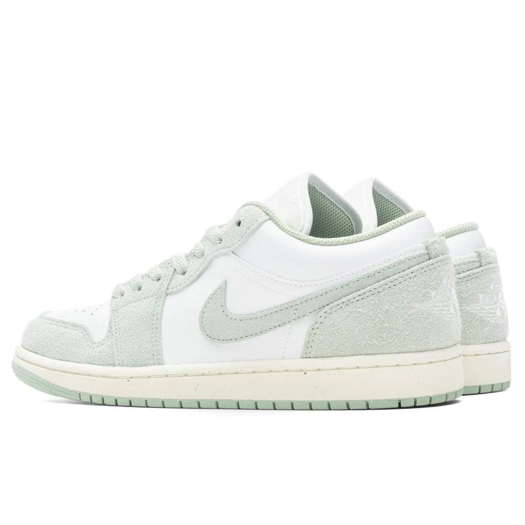 Air Jordan 1 Low - White/Seafoam/Sail