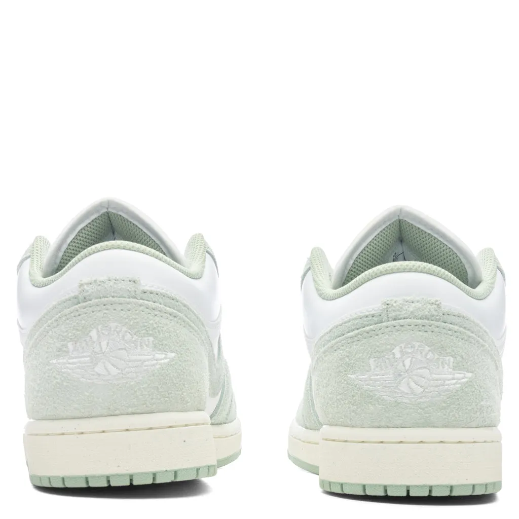 Air Jordan 1 Low - White/Seafoam/Sail