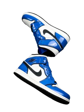 AIR JORDAN 1 MID SE SIGNAL BLUE SIGNAL BLUE/WHITE/BLACK