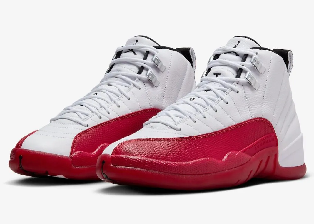 Air Jordan 12 Retro Cherry 2023 White Black Varsity Red CT8013-116