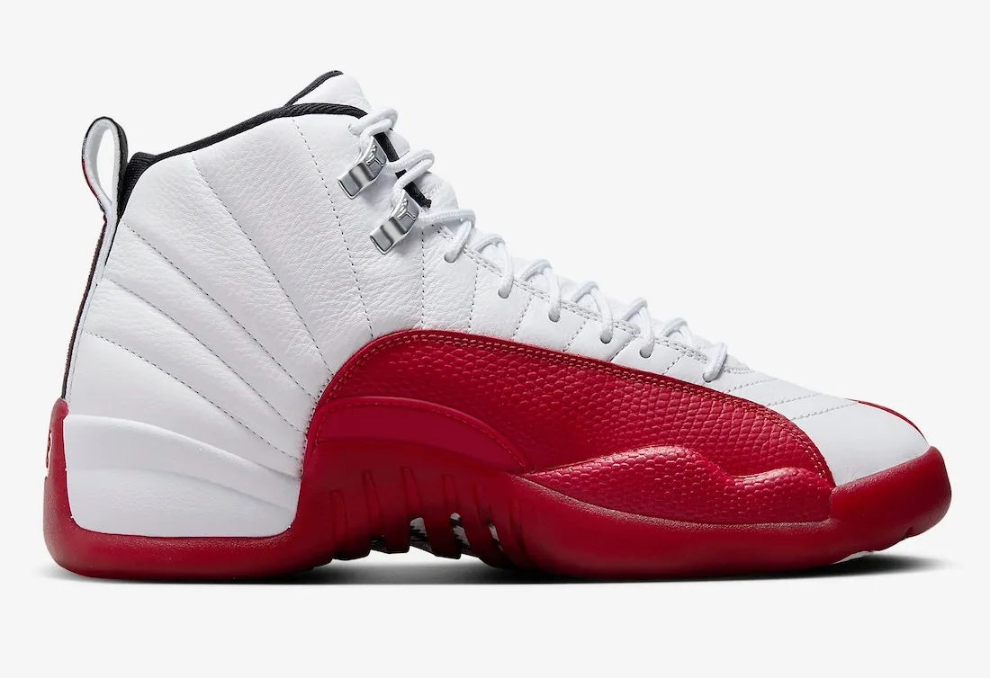 Air Jordan 12 Retro Cherry 2023 White Black Varsity Red CT8013-116