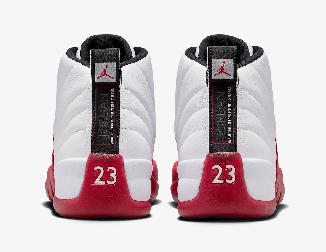 Air Jordan 12 Retro Cherry 2023 White Black Varsity Red CT8013-116