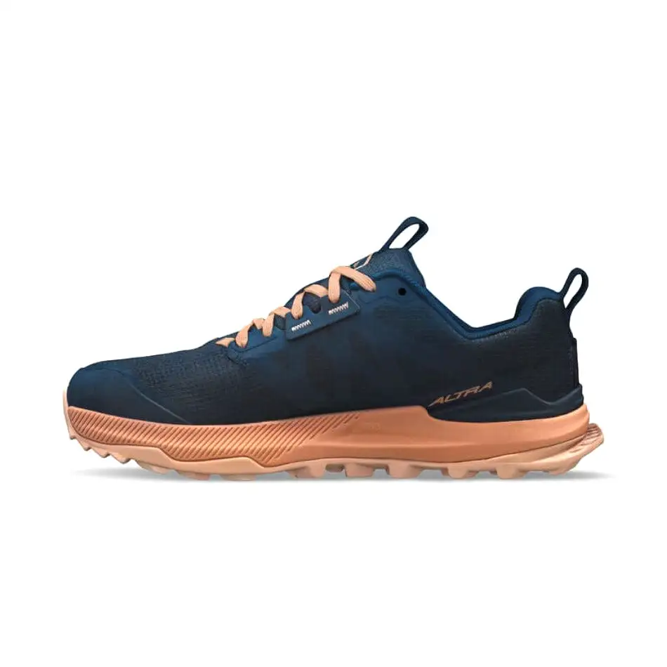 Altra Lone Peak 8 Women's Trail Shoes SS24 Navy/Coral