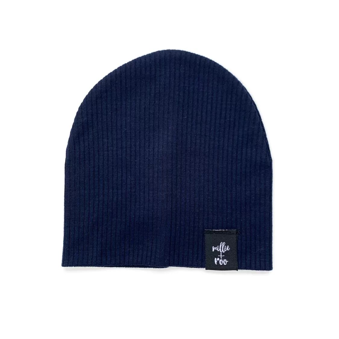 BEANIE- Navy Rib