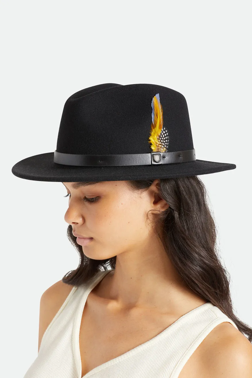 Brixton Hat Feather - Joe Blue/Black/Yellow