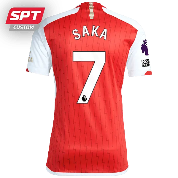 Bukayo Saka #7 Arsenal FC Adults Home Jersey - 2023/24